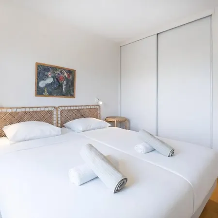 Appartement 2br Sea View With Pool & Ac Cagnes-sur-Mer