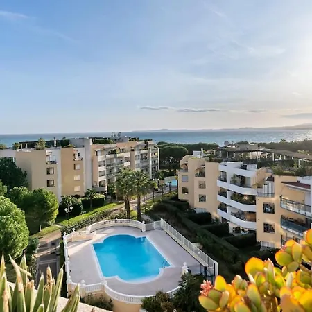 Appartement 2br Sea View With Pool & Ac Cagnes-sur-Mer